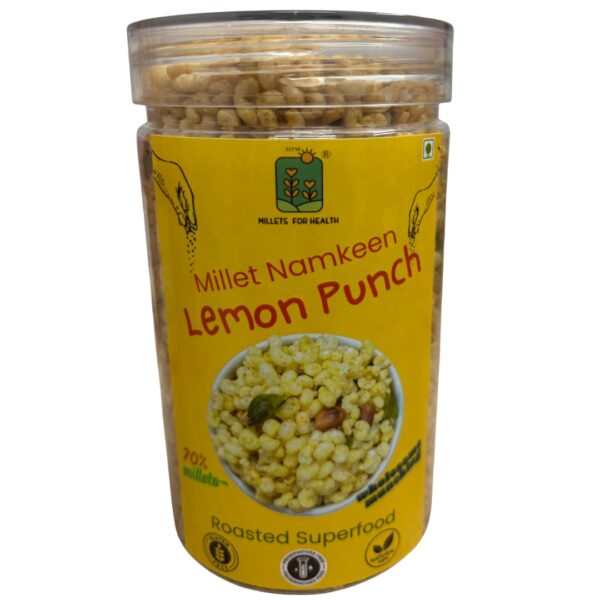 Millet Namkeen Lemon Punch (Gluten Free)