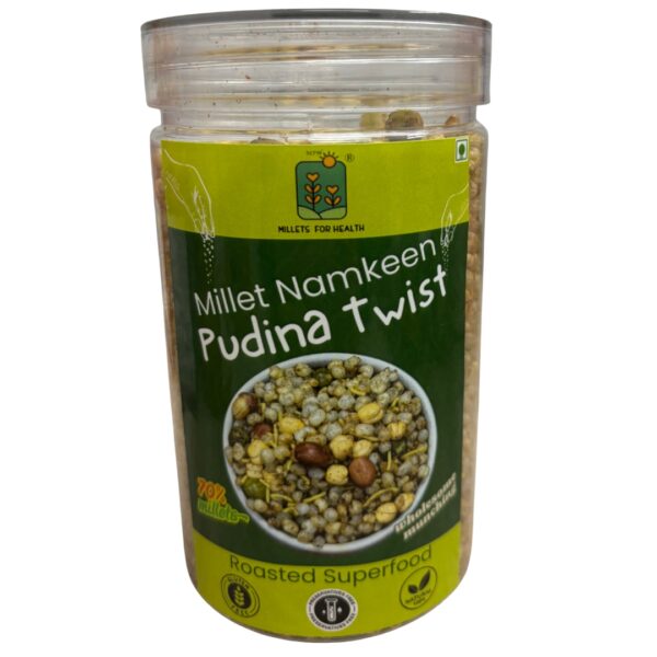 Millet Namkeen Pudina Twist (Gluten Free)