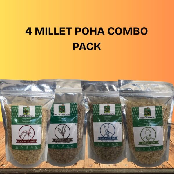 Millet Poha Combo Pack (Gluten free/ Healthy Poha)